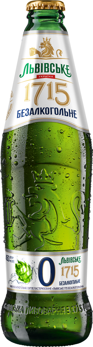 Products » Lvivske » Lvivske 1715 Non-Alcoholic No. 0 « Carlsberg Ukraine